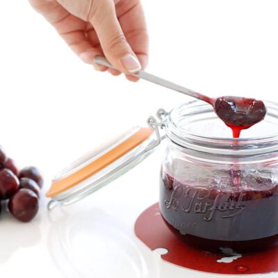 Mermelada de cerezas, variedad Picota del Valle del Jerte