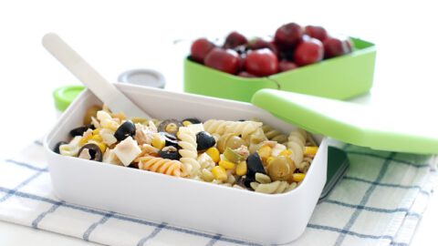 Ensalada de pasta: Espirales con atún