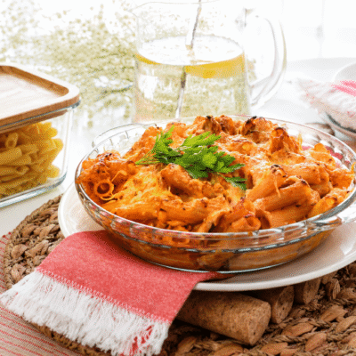 Macarrones gratinados