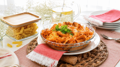 Macarrones gratinados