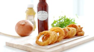 Aros de cebolla caseros