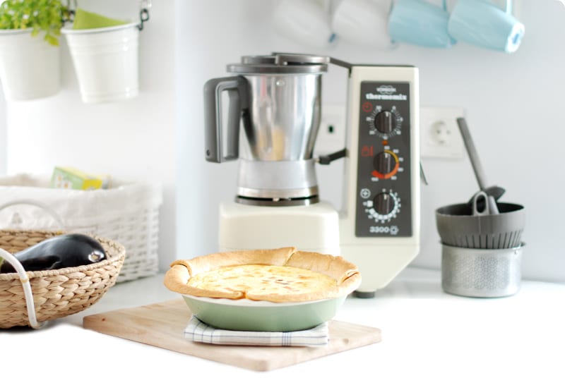 Tarta o pastel de ahumados en Thermomix 3300