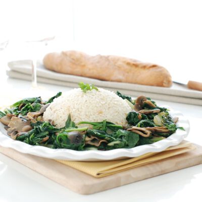 Arroz Pilaf con verduras