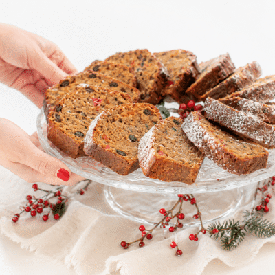 Plumcake de Navidad