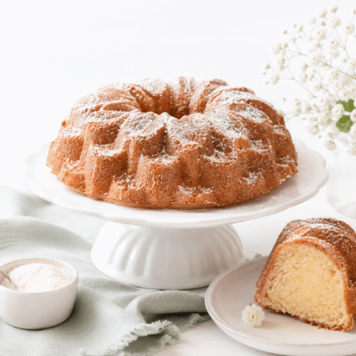 Bundt cake de coco