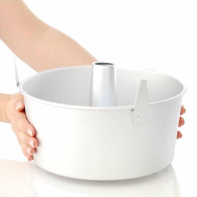 Mi molde Angel food cake