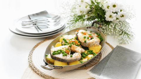 Merluza a la gallega