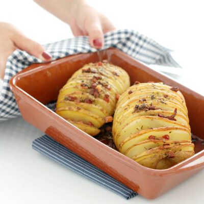 Patatas Hasselback al horno