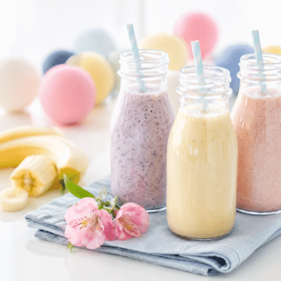 Smoothies de sabores para tus desayunos