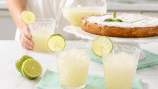 Granizado de limón casero