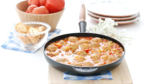 Albóndigas en salsa en el Varoma