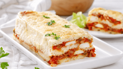 Pastel de pisto