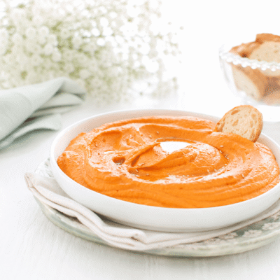 Hummus de pimientos del piquillo