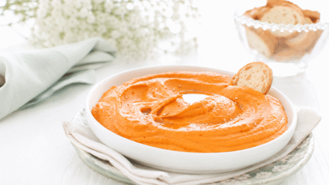 Hummus de pimientos del piquillo