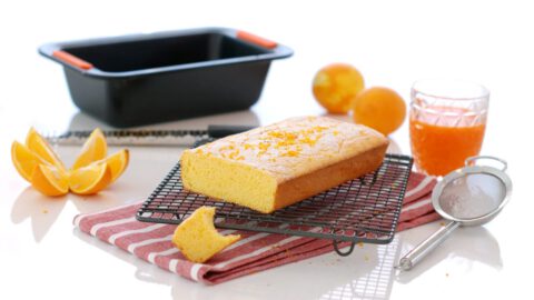 Bizcocho de naranja sin gluten