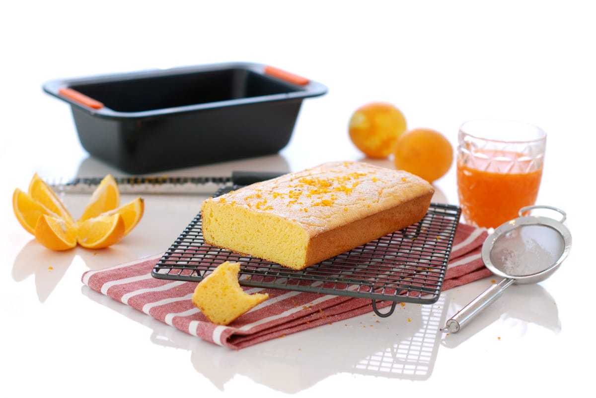 Bizcocho de naranja sin gluten