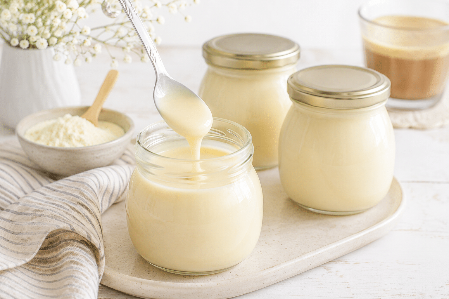 Leche condensada casera