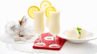 Sorbete de limón al cava