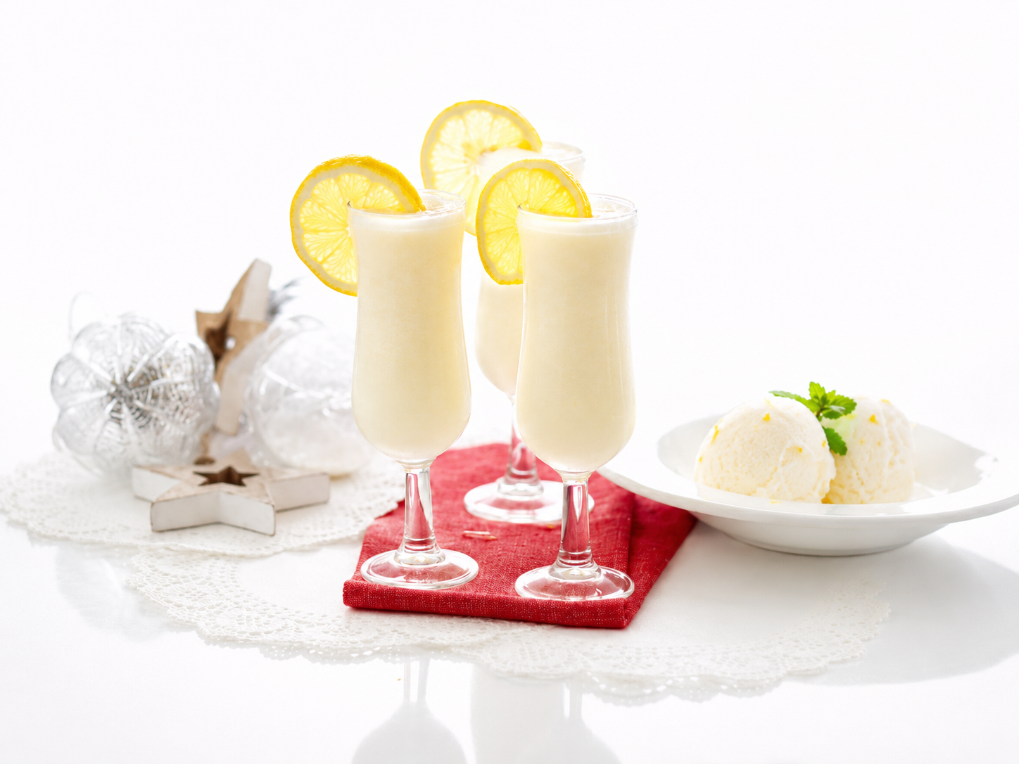 Sorbete de limón al cava