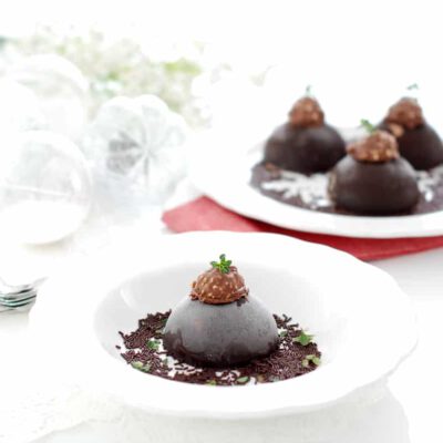 Helado Ferrero Rocher con Thermomix®