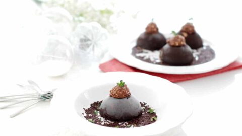 Helado Ferrero Rocher con Thermomix®