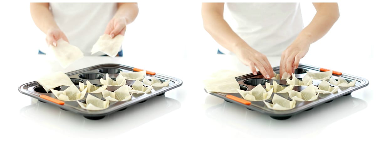 Cómo hacer tartaletas de masa filo Cómo hacer tartaletas de masa filo