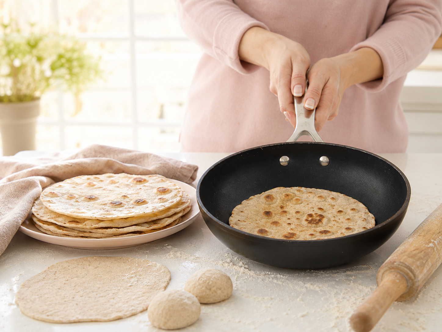 Tortillas de trigo para burritos