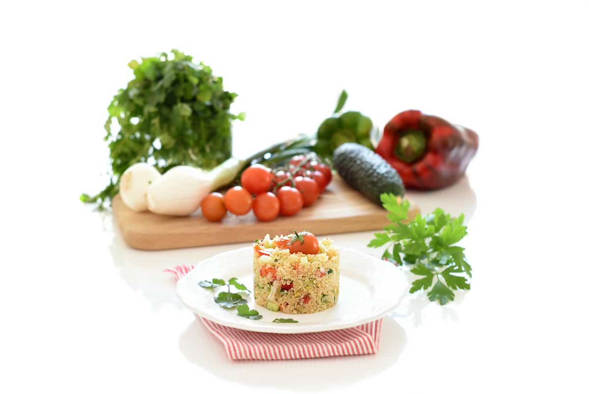 Ensalada de quinoa tabulé
