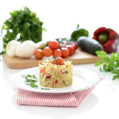 Ensalada de quinoa tabulé con Thermomix®