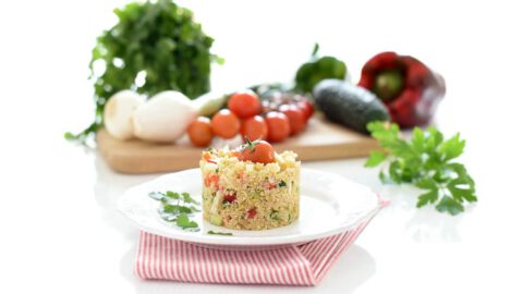 Ensalada de quinoa tabulé con Thermomix®
