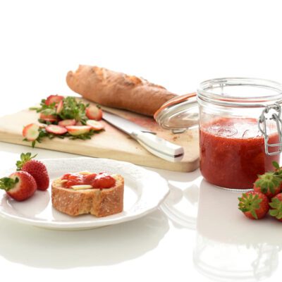 Mermelada de fresa sin azúcar, con Thermomix®