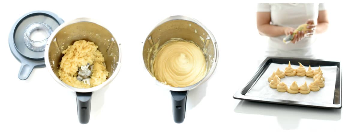 La masa a choux en dos pasos La masa a choux en dos pasos