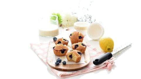 Bizcochitos de arroz con frutas con Thermomix®