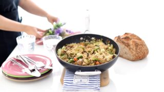 Quinoa con verduras a la parrilla