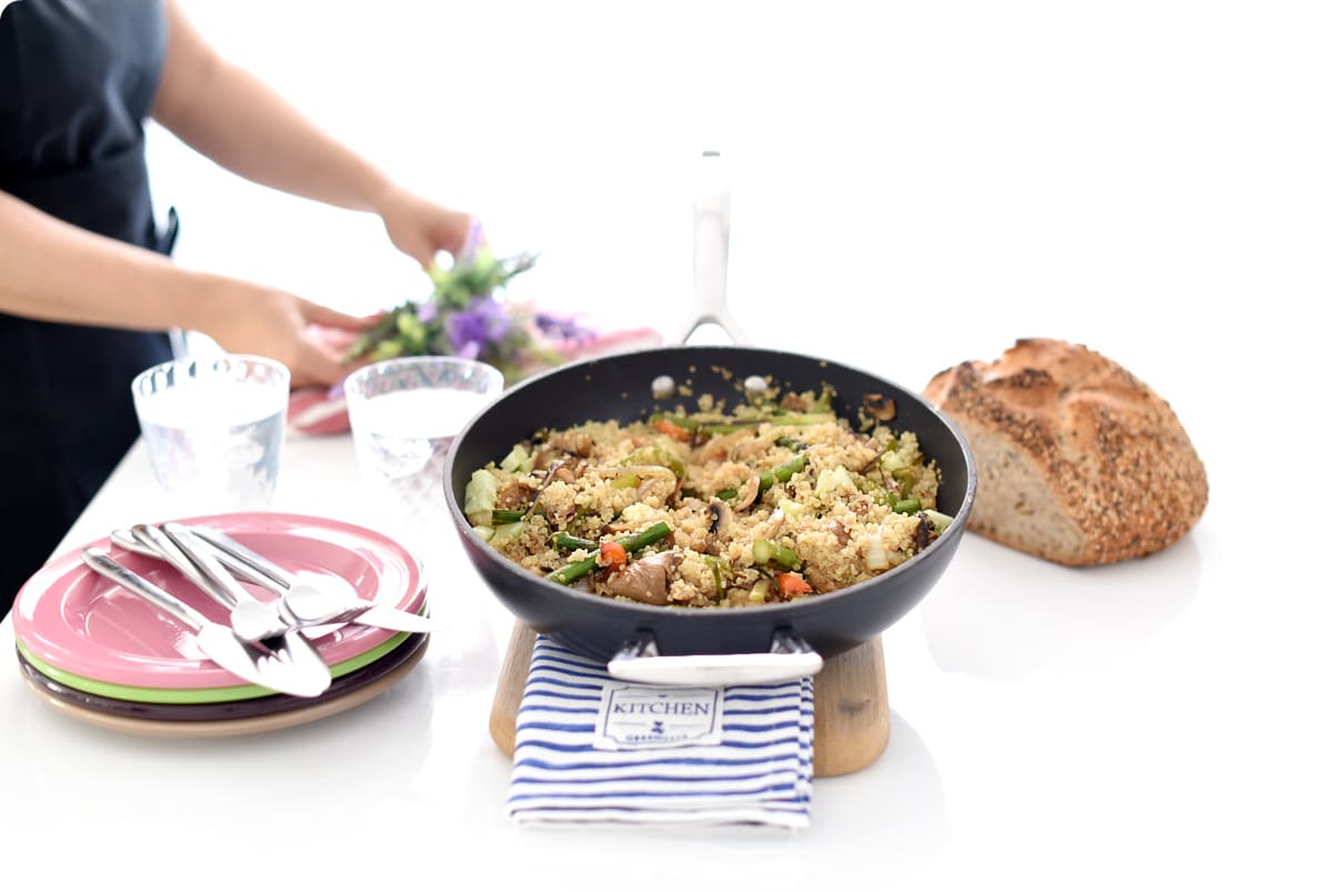 Quinoa con verduras a la parrilla Quinoa con verduras a la parrilla