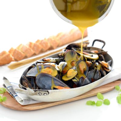 Mejillones en salsa picante, al estilo de Zamora, con Thermomix®
