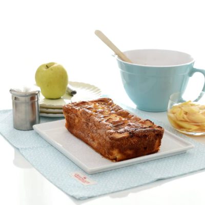 Tarta rústica de manzana