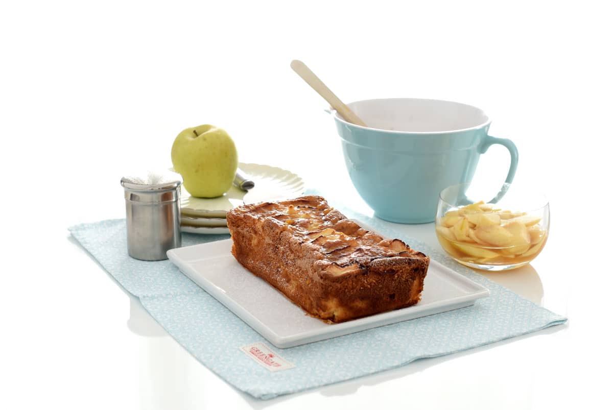 Tarta rústica de manzana