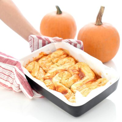 Intestinos de hojaldre para Halloween