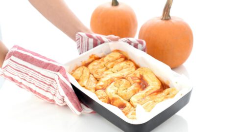 Intestinos de hojaldre para Halloween