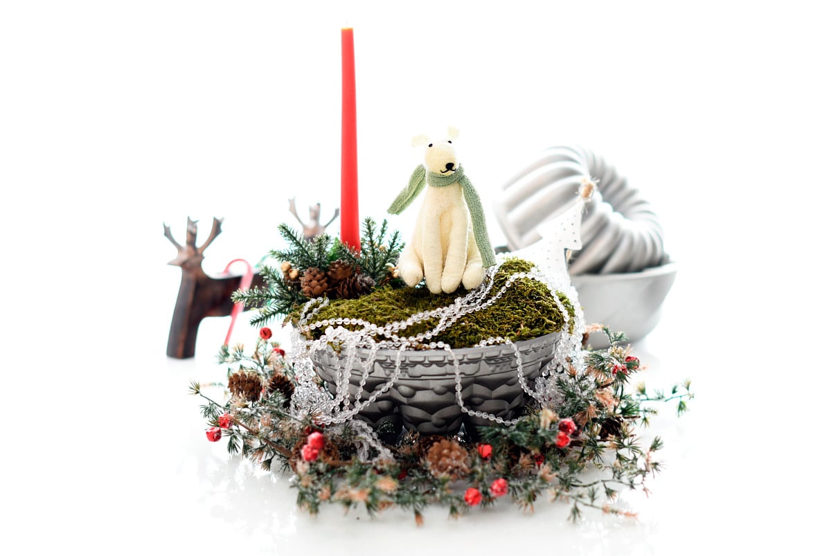 Moldes Nordic Ware® decorados para Navidad Ideas para decoración de Navidad