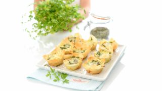 Quiché individuales de esparragos y champinones con Thermomix®