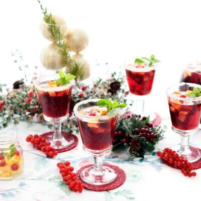 Sangría de Navidad, absolutamente deliciosa