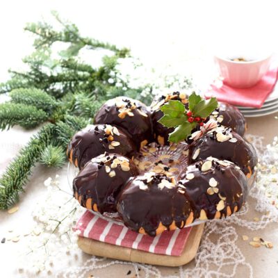 Roscón con relleno de chocolate en Thermomix®