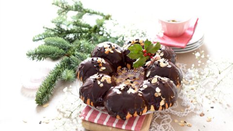 Roscón con relleno de chocolate en Thermomix®