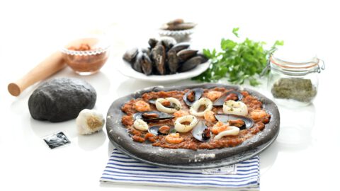 Pizza Frutti di mare con Thermomix®