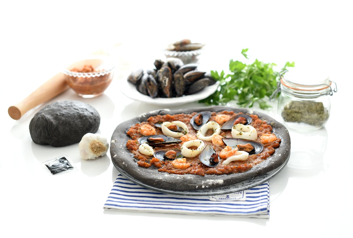 Pizza Frutti di mare con Thermomix®