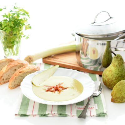 Vichyssoise con peras en Thermomix®