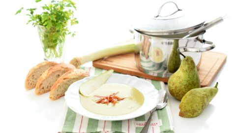 Vichyssoise con peras en Thermomix®