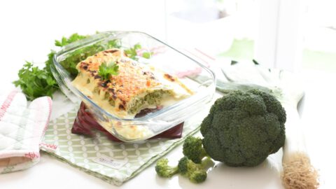 Canelones de brocoli